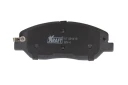 Колодки тормозные дисковые передние (с антишумовой накладкой) KRAFT KT 091416