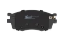 Колодки тормозные дисковые передние (с антишумовой накладкой) KRAFT KT 091418