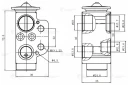 Клапан расширительный кондиционера (ТРВ) Luzar LTRV 1825