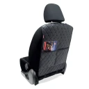 Накидка защитная (71,5х45 см) "AUTOPROFI" Basic+ черный (на заднюю часть передних сидений)