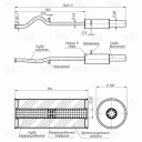 Глушитель основной в. Прямоточный TRIALLI EMM 4006