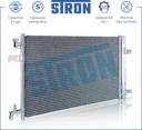 Радиатор кондиционера (увеличенный ресурс) МКПП Алюминий STRON STC0035