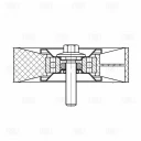 Ролик ГРМ натяжной TRIALLI CM 5114