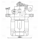 Суппорт тормозной задний левый TRIALLI CF 095117