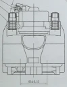 Суппорт тормозной передний левый TRIALLI CF 102015