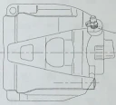 Суппорт тормозной передний левый TRIALLI CF 182565