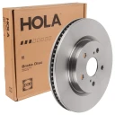 Диск тормозной передний вентилируемый HOLA HD930