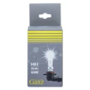 Лампа галогенная GANZ GIP06022 HB3 12V 60W, 1 шт.