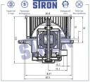 Вентилятор отопителя STRON STIF024