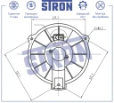 Вентилятор отопителя STRON STIF089