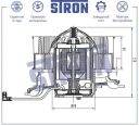 Вентилятор отопителя STRON STIF074
