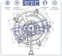 Вентилятор отопителя STRON STIF074