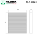 Фильтр салона угольный Pilenga FA-P 4081-C
