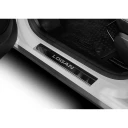Накладки порогов AutoMAX (4 шт.) Renault Logan 2014-