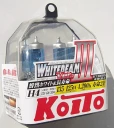Лампа галогенная Koito Whitebeam III H4 12V 60/55W, 2 шт.