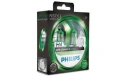Лампа галогенная Philips ColorVision Green H4 12V 60/55W, 2 шт.