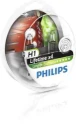Лампа галогенная Philips LongLife EcoVision H1 12V 55W, 2 шт.