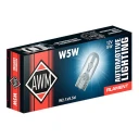 Лампа подсветки AWM 817527011620 W5W 12V 5W, 1
