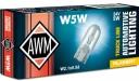 Лампа подсветки AWM 817527012221 W5W 24V 5W, 1