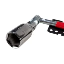 Ключ свечной 21 мм "SKYWAY" (с карданом, L=250 мм)