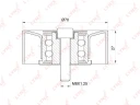 Ролик обводной LYNXauto PB-7137