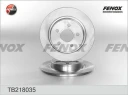 Диск тормозной задний Fenox TB218035