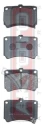 Колодки тормозные дисковые передние Akyoto AKD-1113