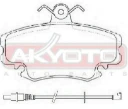 Колодки тормозные дисковые передние с датчиком Akyoto AKD-1251