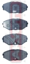 Колодки тормозные дисковые передние Akyoto AKD-1311