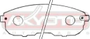 Колодки тормозные дисковые передние Akyoto AKD-EM10A