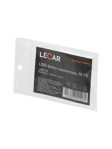 Флеш-накопитель USB LECA, 16 Гб