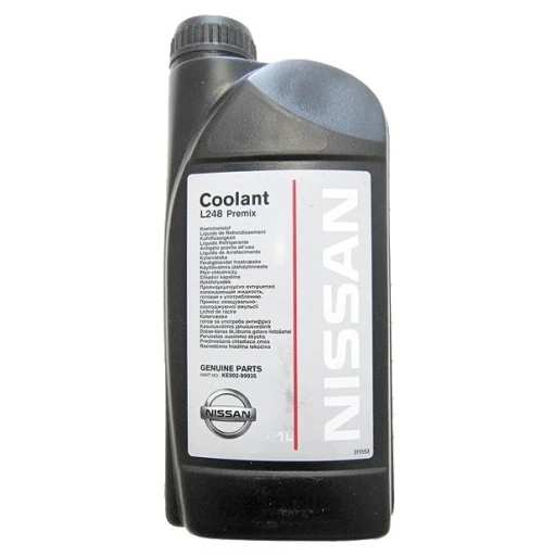 Антифриз Nissan Coolant L248 Premix G11 Зеленый -35°С 5 л KE902-99945 ...