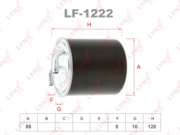 Фильтр топливный LYNXauto LF-1222