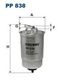 Фильтр топливный Filtron PP838