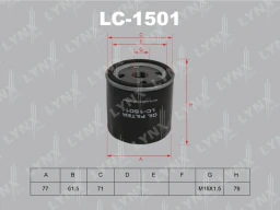 Фильтр масляный LYNXauto LC-1501