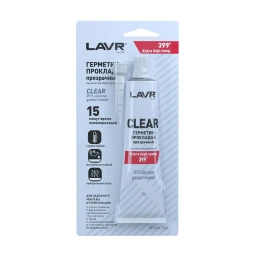 Герметик прокладка "LAVR" (85 г) (прозрачный, всокотемпературный)