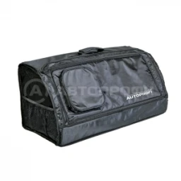 Органайзер-сумка в багажник (70х32х30 см.) "AUTOPROFI" черный (TRAVEL доп.карман)