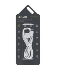 Кабель для телефона "LECAR" (USB Type-C, нейлоновая оплетка)