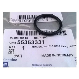 Уплотнительное кольцо трубопровода маслоохладителя General Motors 55353331