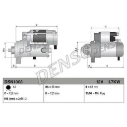 Стартер Denso DSN1003