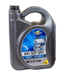 Моторное масло Wezzer М10Г2К 30 минеральное 10 л