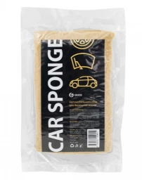 Губка "GRASS" Car Sponge (крупнопористая, вакум. упаковка)