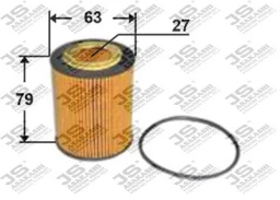 Фильтр масляный JS Asakashi OE0006
