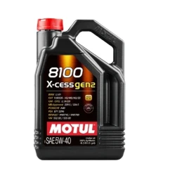 Моторное масло Motul 8100 X-cess GEN2 5W-40 синтетическое 4 л