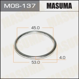 Прокладка глушителя Masuma MOS137