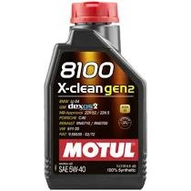 Моторное масло Motul 8100 X-Clean Gen2 5W-40 синтетическое 1 л