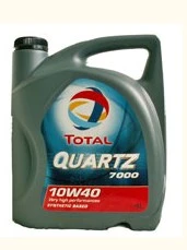 Моторное масло Total Quartz 7000 10W-40 полусинтетическое 4 л, 11020501