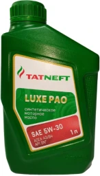 Моторное масло Tatneft Luxe Pao 5W-30 1 л