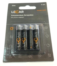 Батерейка Lecar LECAR000053106 LR06|AA щелочная алкалиновая, 4