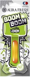 Ароматизатор подвесной для автомобиля Aura Fresh BOOM BOOM Lemon/Лимон